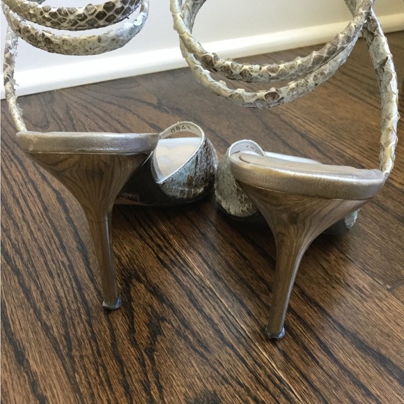 Giuseppe Zanotti Ankle Wrap Sandals Size 39 - Picture 5 of 7